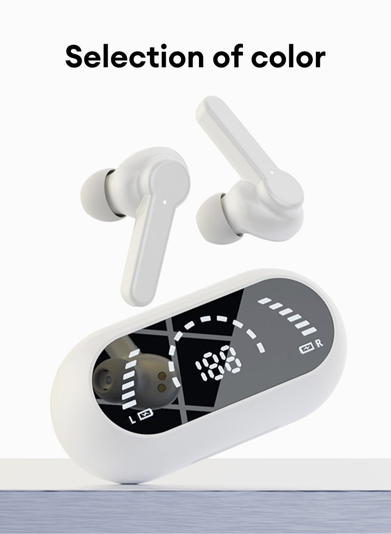 Icool X65 Wireless Bluetooth Headset - White - Image 2