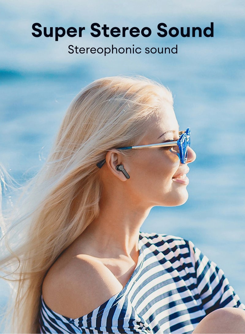 Icool X65 Wireless Bluetooth Headset - White - Image 5