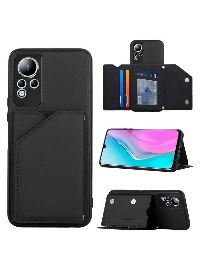Zaboon Case For Infinix Note 11 Skin Feel PU + TPU + PC Phone Case - Image 1