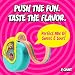 Push Pop Gummy Roll Candy Gummies 8 Ct Individually Wrapped Gummies in Assorted Fruity Flavors Full Size Fun Chewy Candy For Party Favors Birthday Parties Goodie Bags Fun Gifts for Kids - Image 4