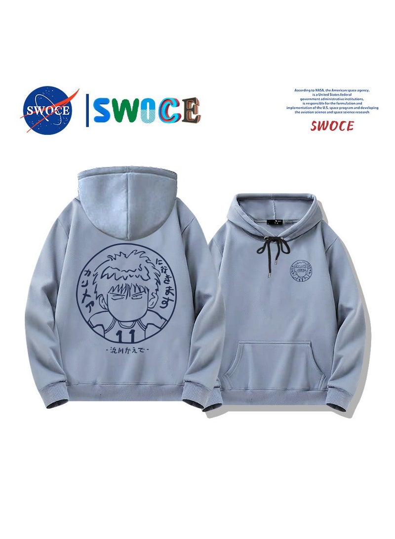 SWOCE Fashionable And Trendy Men's Hooded Sweatshirt  - Image 1