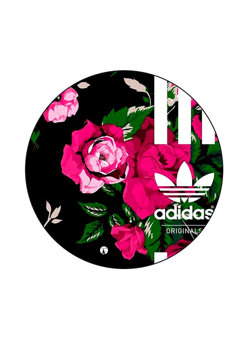 RKN وسادة ماوس دائرية من أديداس متعددة الألوان