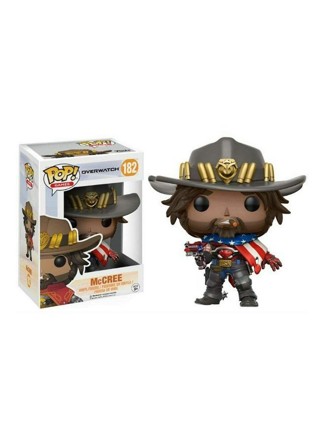 NIBEMINENT PoP! Games: Overwatch USA McCree Exclusive Vinyl Figure 182 3.74inch - Image 3