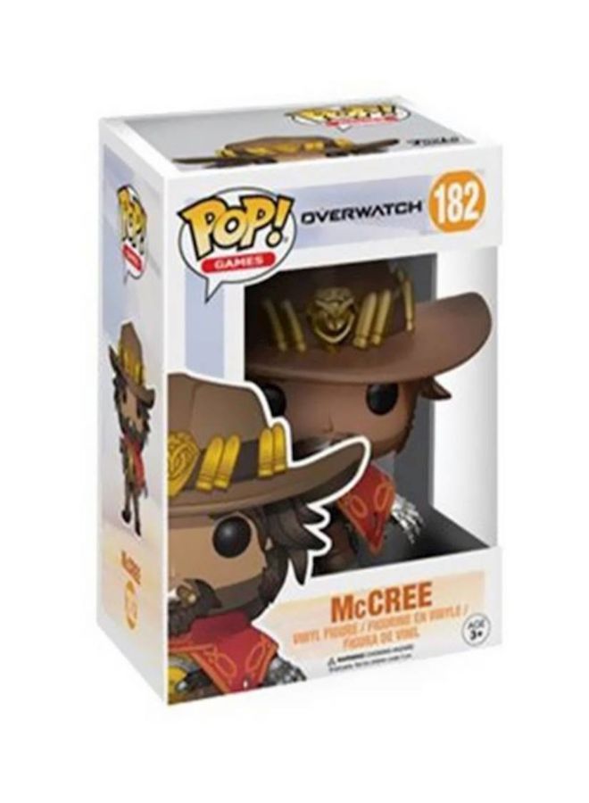 NIBEMINENT PoP! Games: Overwatch USA McCree Exclusive Vinyl Figure 182 3.74inch - Image 2