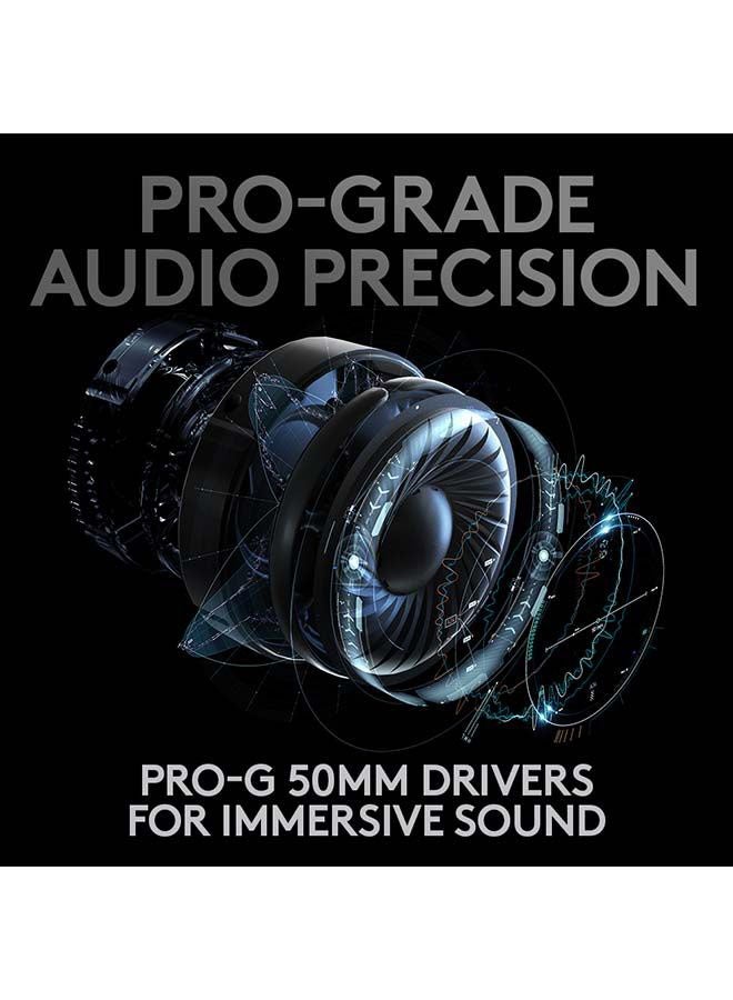 Logitech G Pro X Wireless Lightspeed Gaming Headset With Blue Vo!Ce Mic Filter Tech, 50 mm Pro-G Drivers, And Dts Headphone:X 2.0 Surround Sound - Black I 981-000907 - Image 5