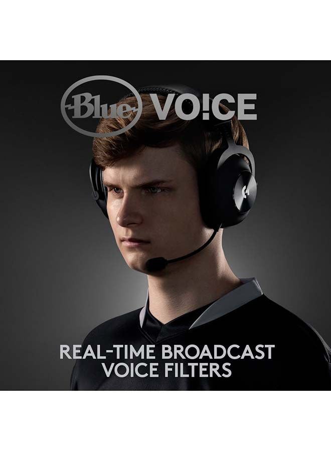 Logitech G Pro X Wireless Lightspeed Gaming Headset With Blue Vo!Ce Mic Filter Tech, 50 mm Pro-G Drivers, And Dts Headphone:X 2.0 Surround Sound - Black I 981-000907 - Image 4