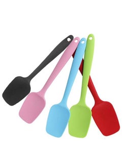Silicone Large Shovel High Temperature Resistant Solid Color One 28cm All-inclusive Scraper Baking Tool-Specifications:Large Blue
