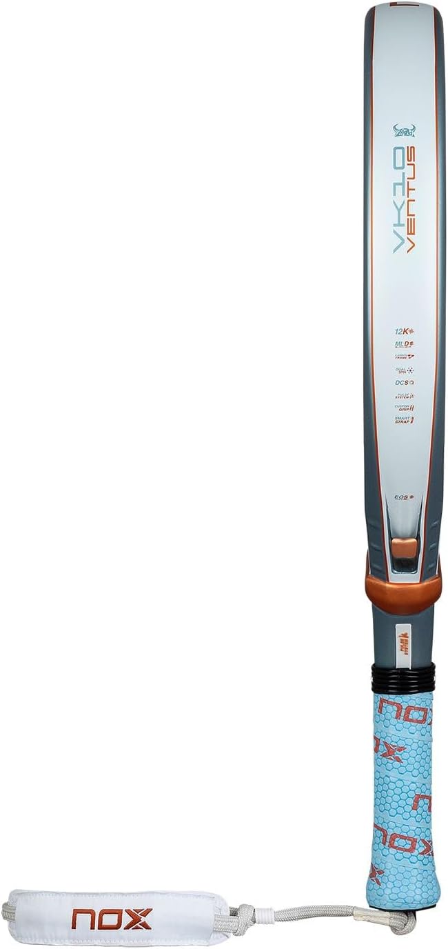 NOX VK10 Ventus Control 12K Padel Racket by Aranzazu Osoro – Round Shape, 12K Carbon, Maximum Control & Stability - Image 4