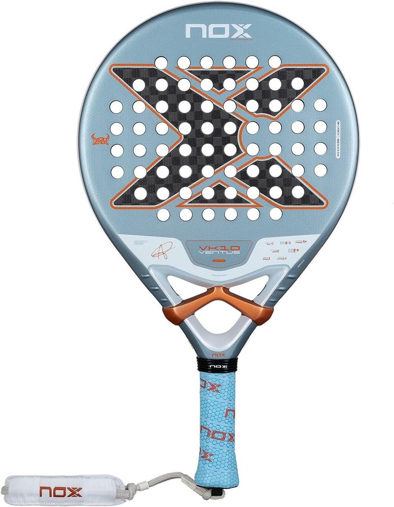 NOX VK10 Ventus Control 12K Padel Racket by Aranzazu Osoro – Round Shape, 12K Carbon, Maximum Control & Stability - Image 1