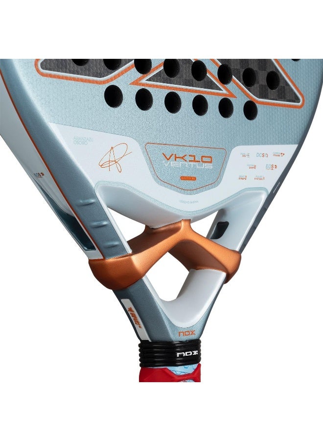 NOX VK10 Ventus Control 12K Padel Racket by Aranzazu Osoro – Round Shape, 12K Carbon, Maximum Control & Stability - Image 4