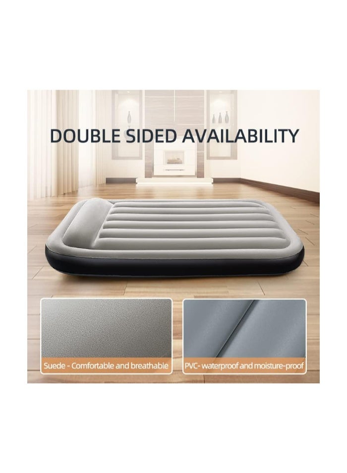 Macon Portable Twin Camping Inflatable Air Mattress with Pump – Blow Up Sleeping Pad for SUV, Truck & Tent - Image 2