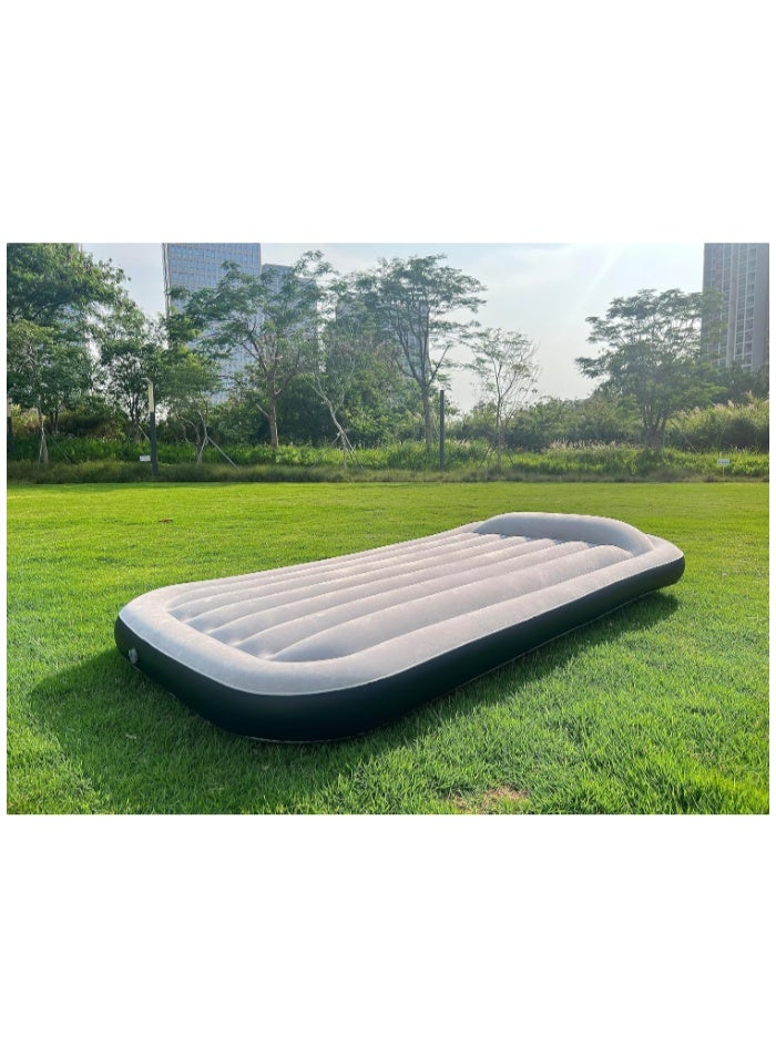 Macon Portable Twin Camping Inflatable Air Mattress with Pump – Blow Up Sleeping Pad for SUV, Truck & Tent - Image 5