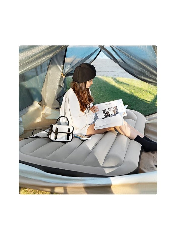 Macon Portable Twin Camping Inflatable Air Mattress with Pump – Blow Up Sleeping Pad for SUV, Truck & Tent - Image 3