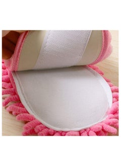 Y&D Funny Slippers Lazy Mop Walking Cleaning Indoors Warm Shoes Home Dust Floor Polishing Chenille Hair Clean for Kitchen House Office  - Image 3