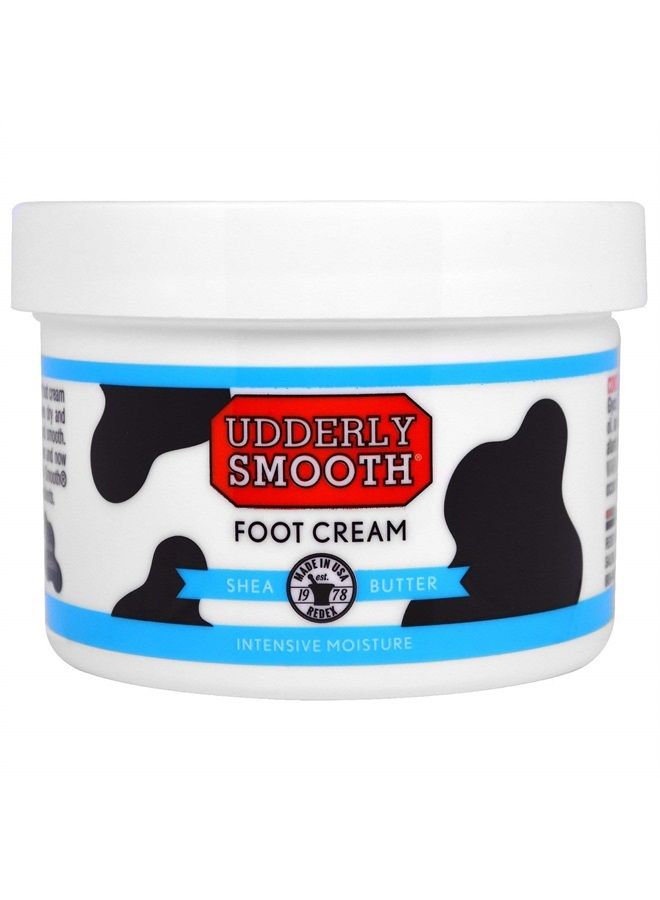 Udderly Smooth Foot Cream Jar, 8 Ounce - Image 1