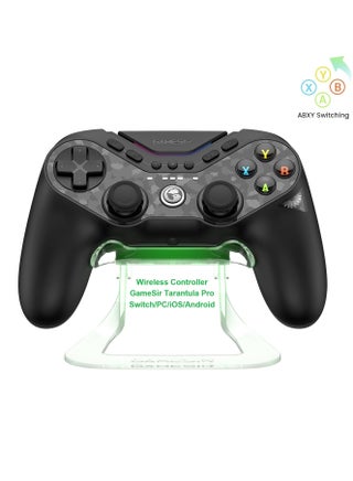 Professional Gamepad GameSir T3 Pro Tarantula Bluetooth Gaming Controller for Switch/PC/iOS/Android with Charging Dock, Bluetooth 2.4G Wired Controller with Anti-Drift TMR Sticks, 9 Mappable ons, RG - pzsku/Z596E287E1C6C6AD63555Z/45/1750610225/12a9ded8-f012-493f-966a-2d3e45dc9f50