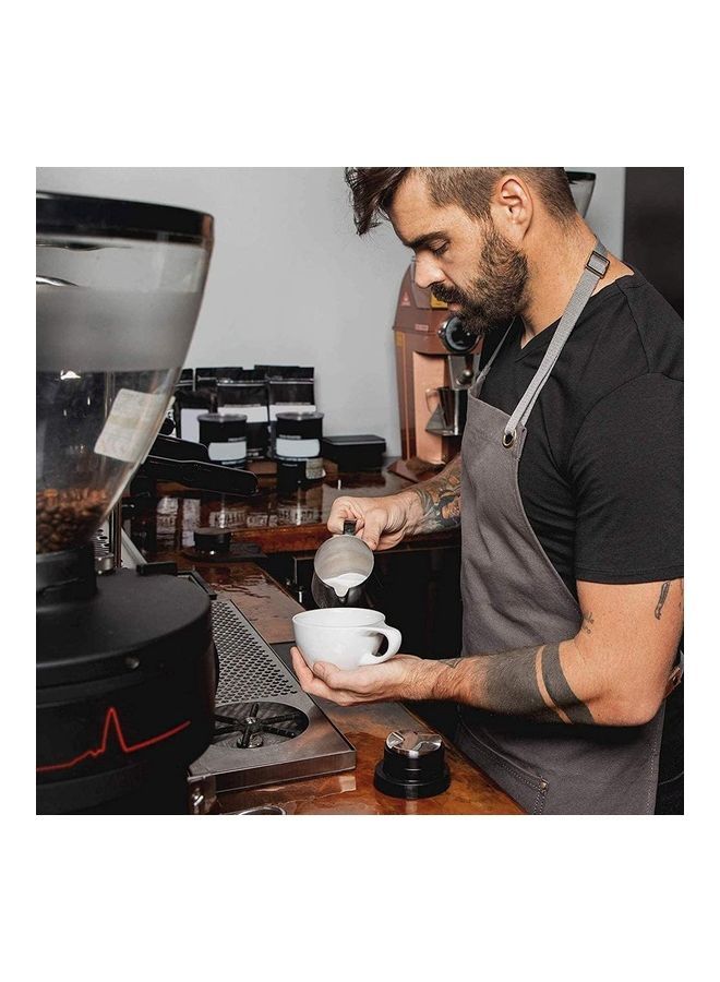 NIBEMINENT Adjustable Depth Tamper Espresso Coffee Distribution Tool Black/Silver - Image 4