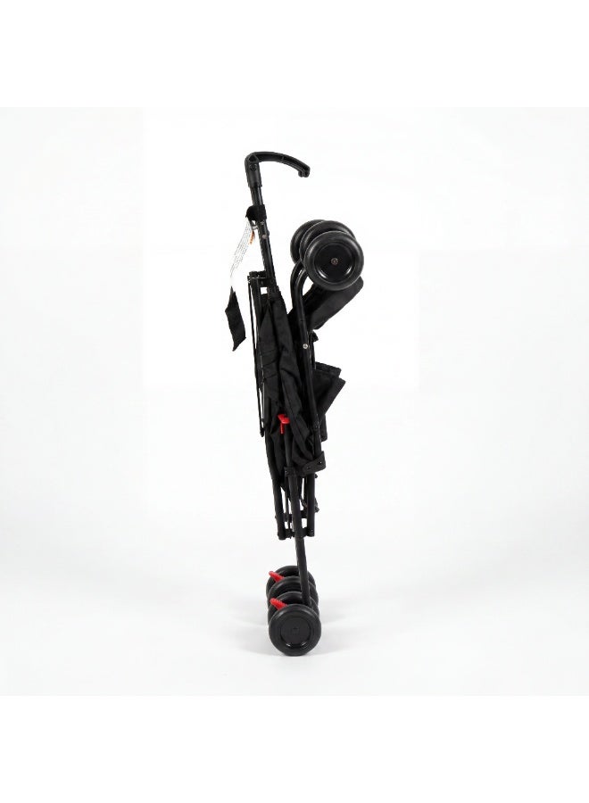 Lightweight Umbrella Stroller with Adjustable Sun Canopy and Secure Safety Harness - Image 4