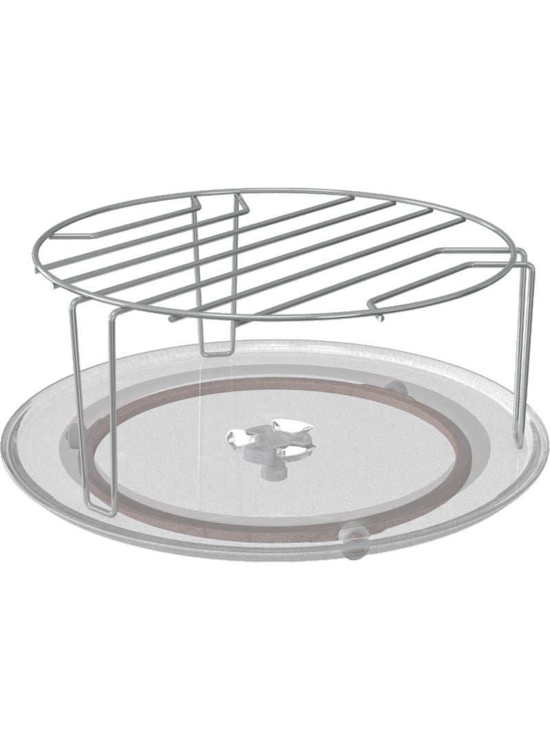 جنرال جولدن فرن ميكروويف جنرال جولدن 30 لتر مدمج، شواية، تحكم رقمي، 1450 واط، سطح فولاذي كامل. لون أسود - Image 3