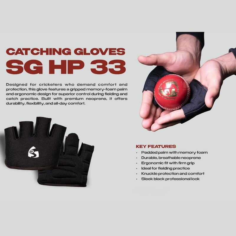 SG HP 33 Fielding Gloves | Cricket Fielding Gloves - Image 5