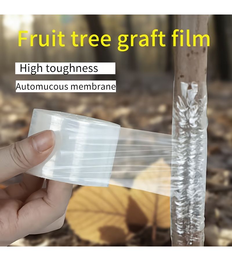 2roiis Heavy Duty Self Adhesive Plant Tape 1.18 Inch Wide 1968.5 Inch Long for Grafting Tree Wrapping - Image 1