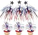 AUOCATTAIL 100 Pcs 4th of July Firework Picks Red White Blue Cocktail Picks Food Fruit BBQ Dessert Decoration 9 Inch for Independence Day Party Supplies - Image 2