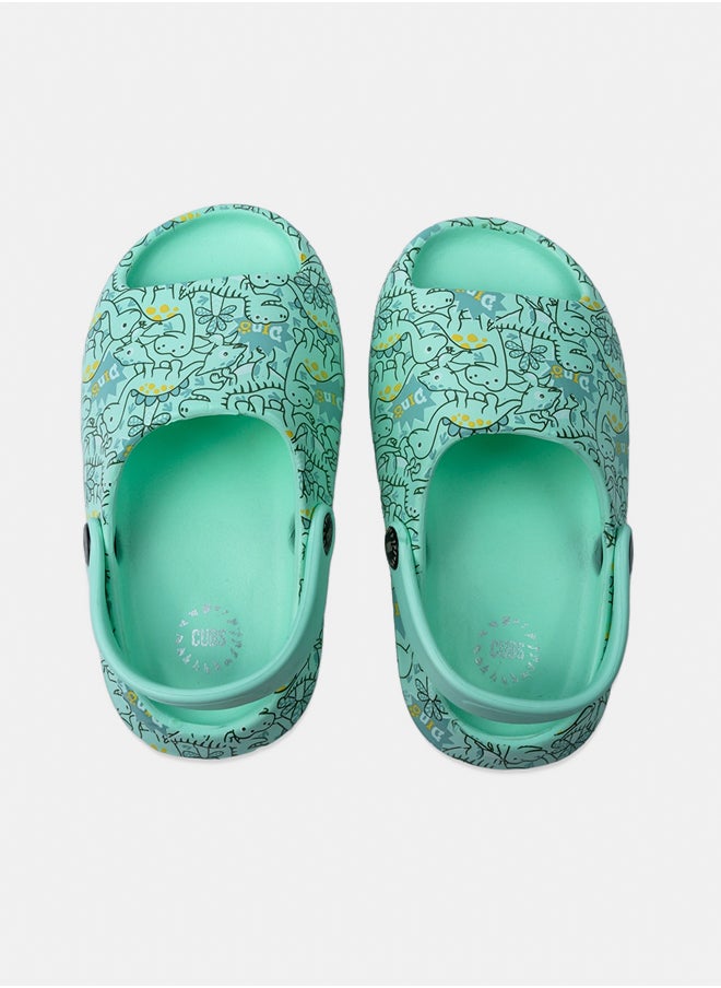 CUBS Open Toe Mint Green Cute Dino  - Image 4