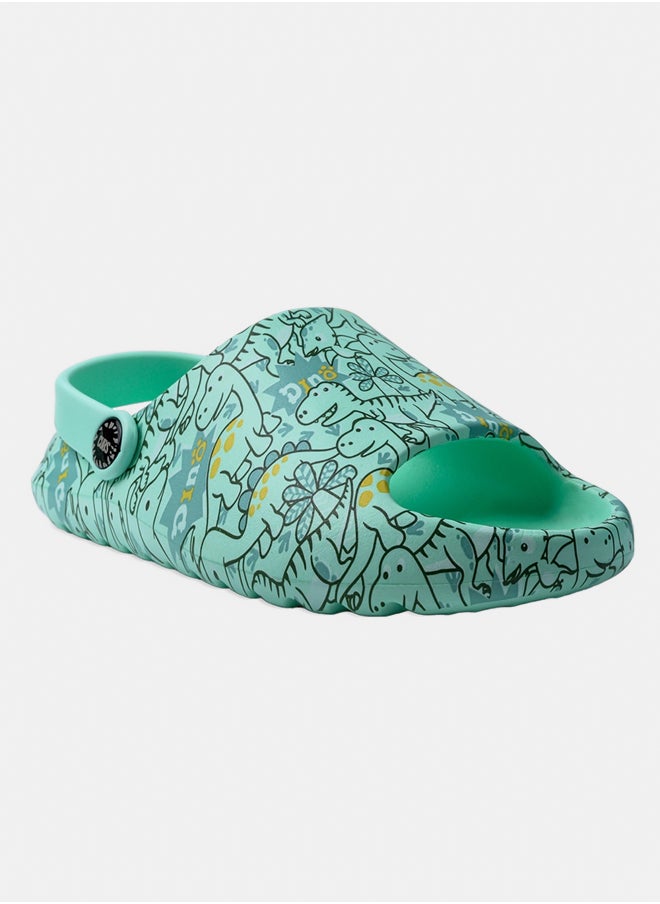 CUBS Open Toe Mint Green Cute Dino  - Image 2