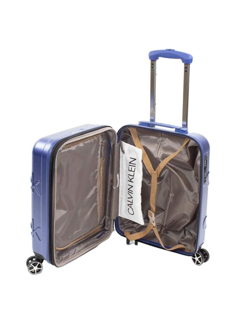 CALVIN KLEIN Calvin Klein Insignia Hardside Spinner Luggage On Wheels, Ultra Lightweight ABS, 4 Double Wheels