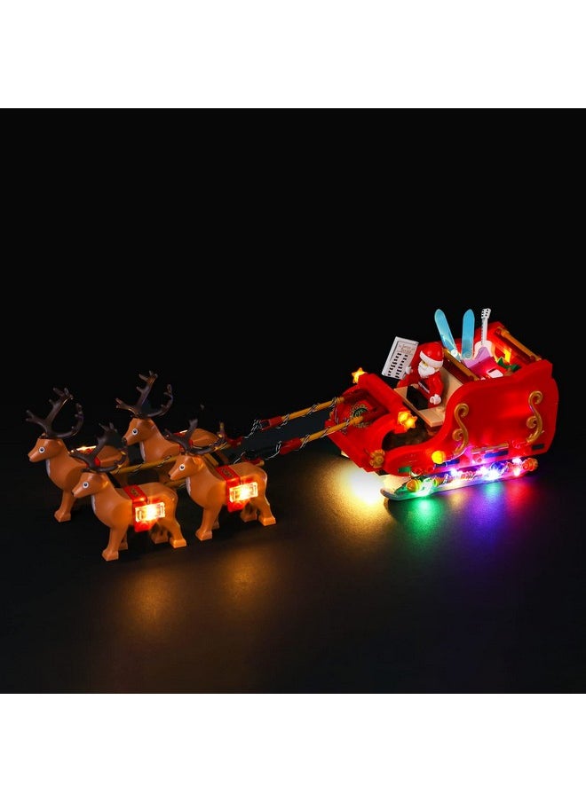 BRIKSMAX BRIKSMAX Led Lighting Kit for Santa's Sleigh - Compatible with Lego 40499 Building Blocks Model- Not Include The Lego Set  - Image 1