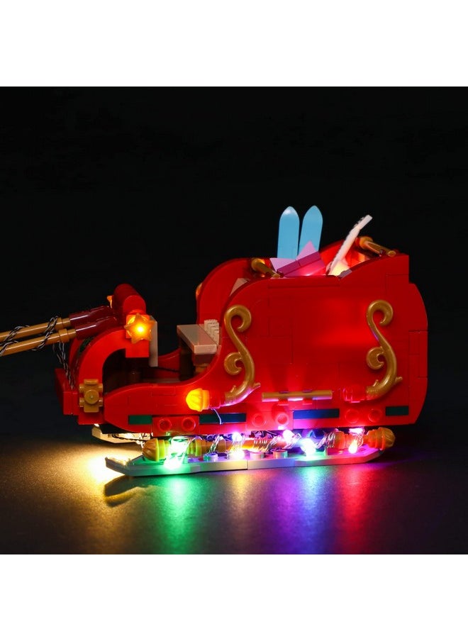 BRIKSMAX BRIKSMAX Led Lighting Kit for Santa's Sleigh - Compatible with Lego 40499 Building Blocks Model- Not Include The Lego Set  - Image 5