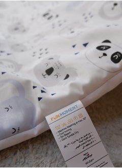 FUN MOMENT Triple Braided Baby Bed Rails with Quilt, Pillows and Sheet  - Image 3