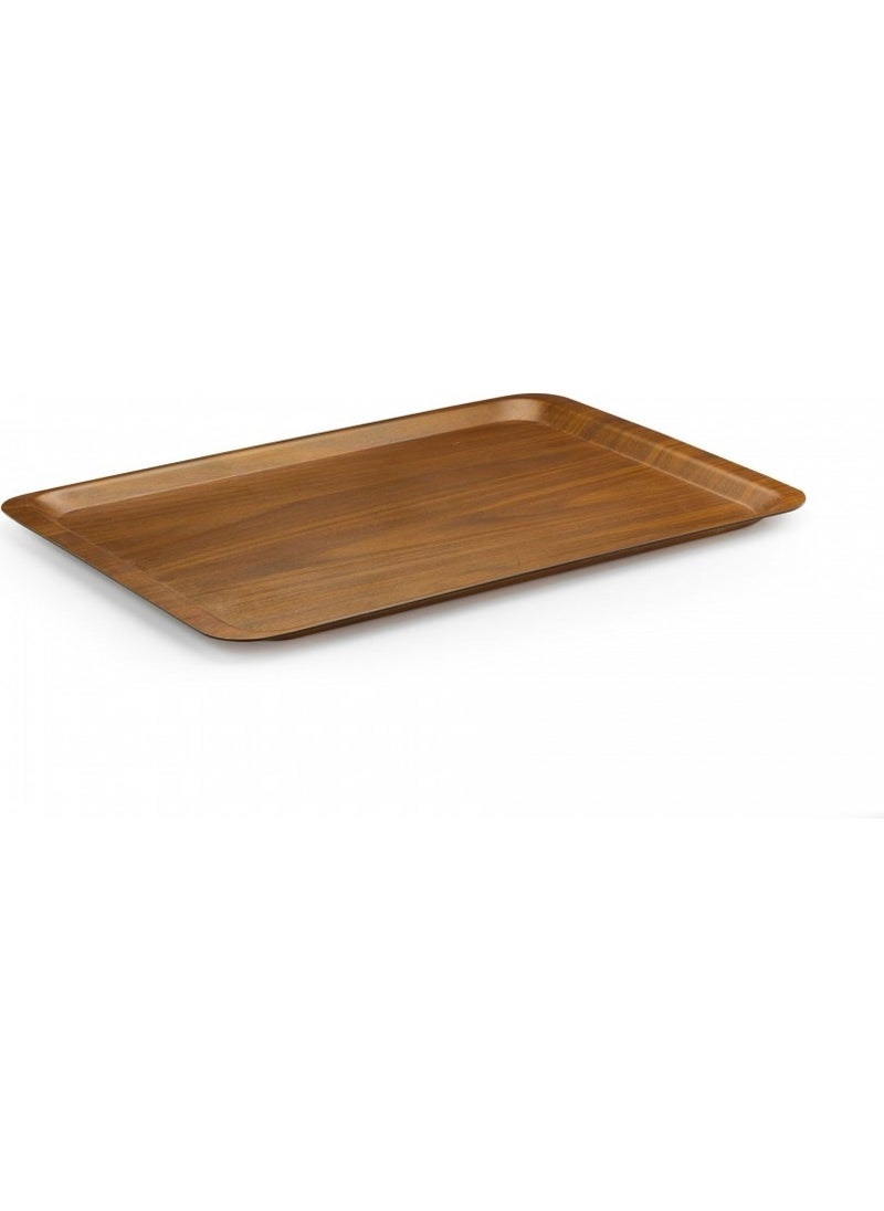 Laminated Wooden Non-Slip Tray 2 Pieces 43X61 cm Walnut TF4361KWM - pzsku/Z596E7DBA44B32A834C9CZ/45/_/1740579457/b89865ce-4d27-4923-a057-5d4e82439f86