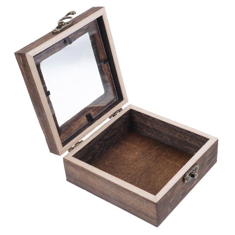3 Pcs Insect Display Box Retro Lid Frame Multi Functional Storage for Specimens Dried Flowers Jewelry Keepsakes Home Decor Wood - Image 5