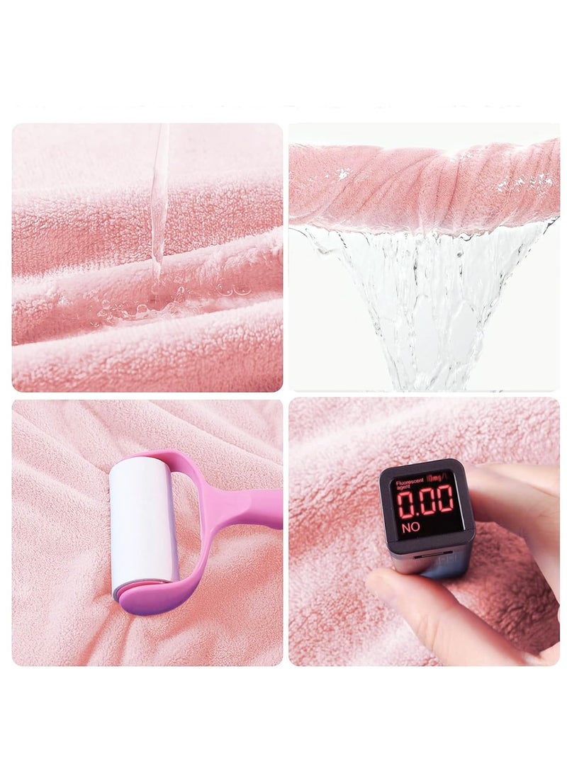 SYOSI Kids Hooded Bath Towels Beach Towel Girls Boys Soft Swim Pool Cover Up Super Absorbent Cute Cartoon Animal - Image 3