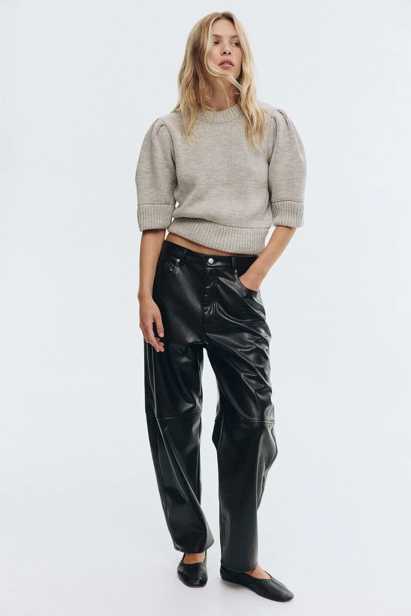 H&M Rib-knit T-shirt