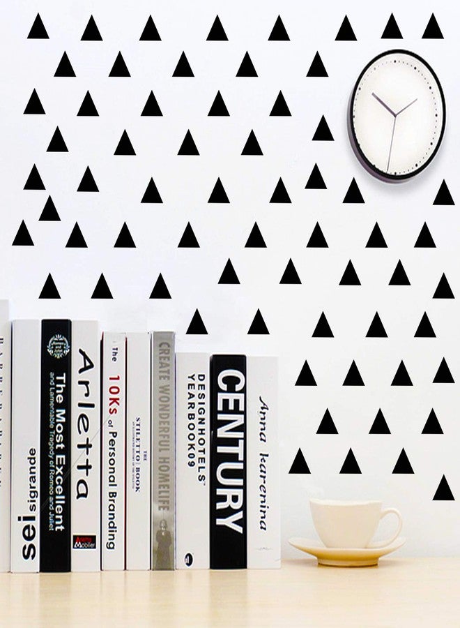Cuayaes 196Pcs Triangle Wall Stickers Decor DIY Wall Decals Sticker Murals Decoration and Art Decor for Home Living Room/Bedroom/Kitchen and Dining Room - Image 4