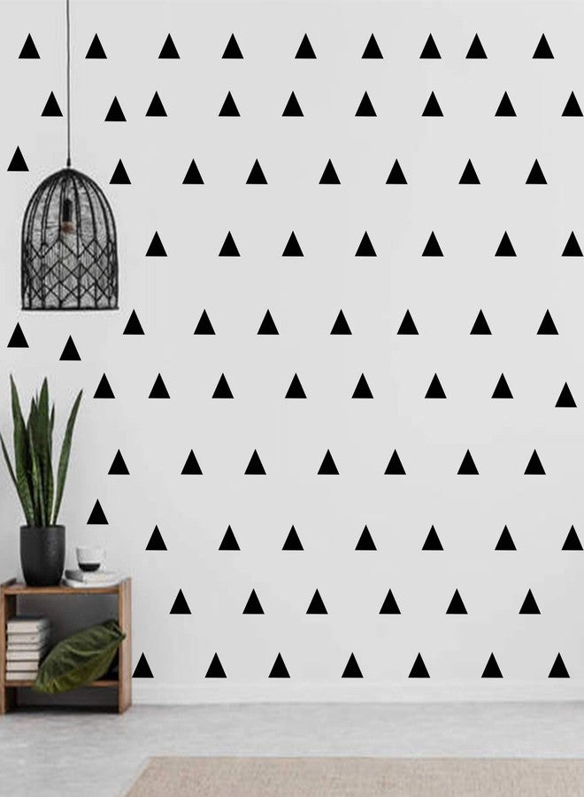 Cuayaes 196Pcs Triangle Wall Stickers Decor DIY Wall Decals Sticker Murals Decoration and Art Decor for Home Living Room/Bedroom/Kitchen and Dining Room - Image 3
