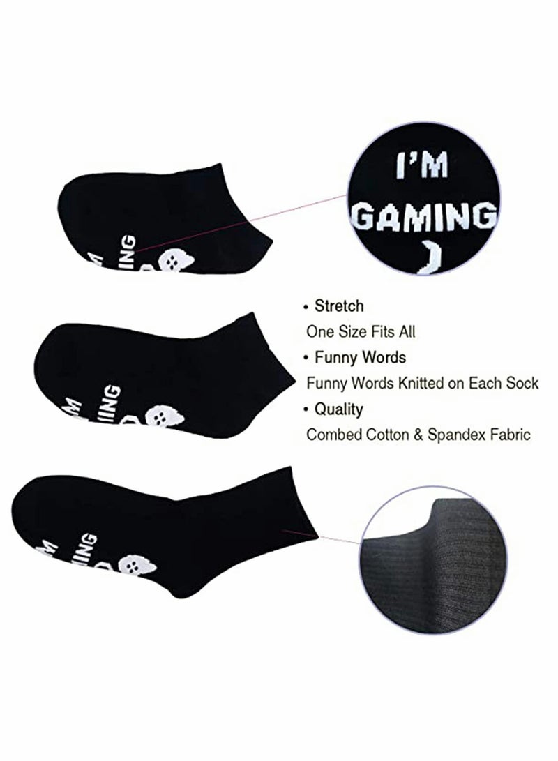 Gaming Socks for Boys and Girls Perfect Birthday Gift for Teen Gamers Unique Do Not Disturb Design - Image 5