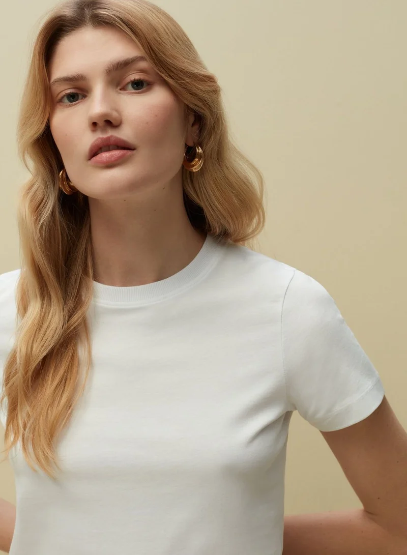 Ovs PIOMBO Supima cotton T-shirt