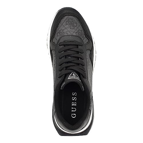 Guess Women's Melany Sneaker, Black Logo, 6.5 - Image 2