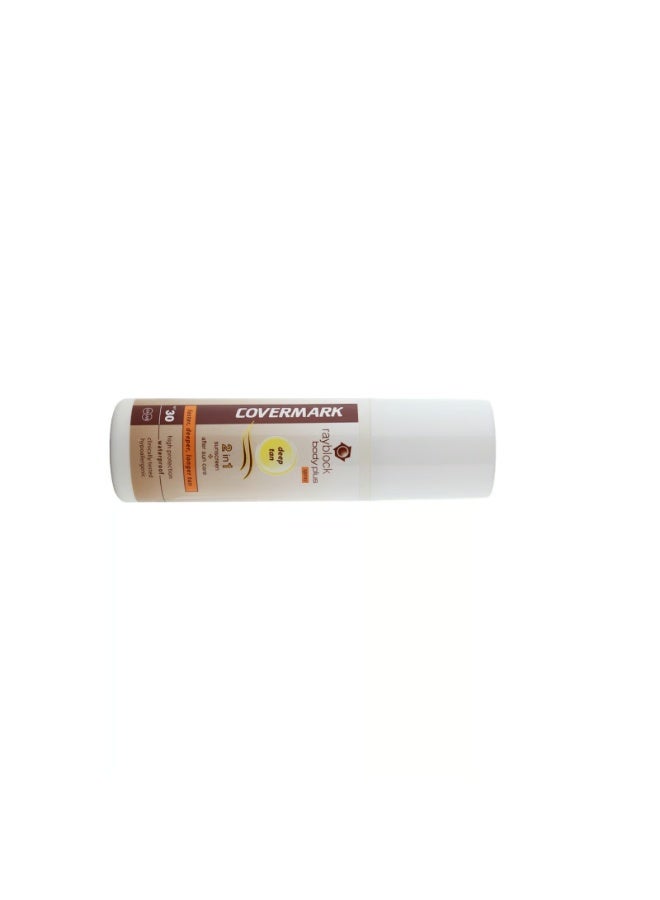 Covermark Rayblock Body Plus Spray 2-In-1 Sunscreen Deep Tan SPF30 100ml - Image 2