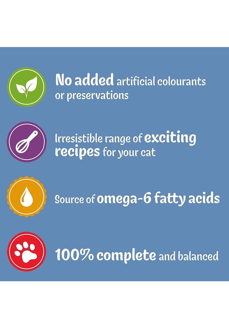 Felix Felix Adult Cat Jelly Food 40-Packets Mixed Selection In 4 Variety Flavours 40x100g  - Image 3
