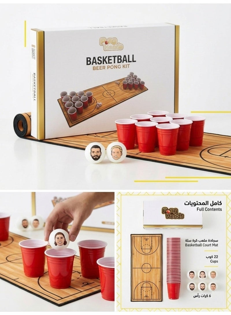 SouqWay Beer Pong Game Kit – Professional Party Cup Set with 22 Table Tennis Balls – Ultimate Social Gathering & Event Game – Indoor & Outdoor Fun - Image 1