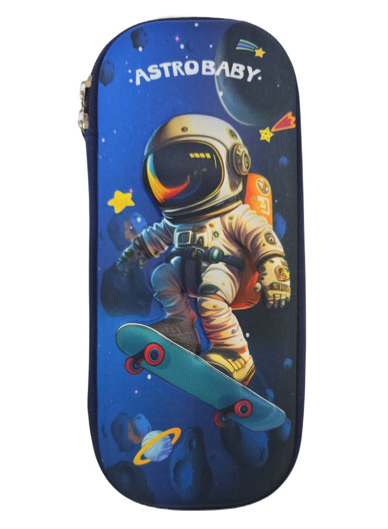 cocobee Mystery Pencil Case for Boys – 1 Random Cool Design – Sturdy EVA Build with Internal Mesh Pocket & Zipper Closure – Multicolor - Image 2