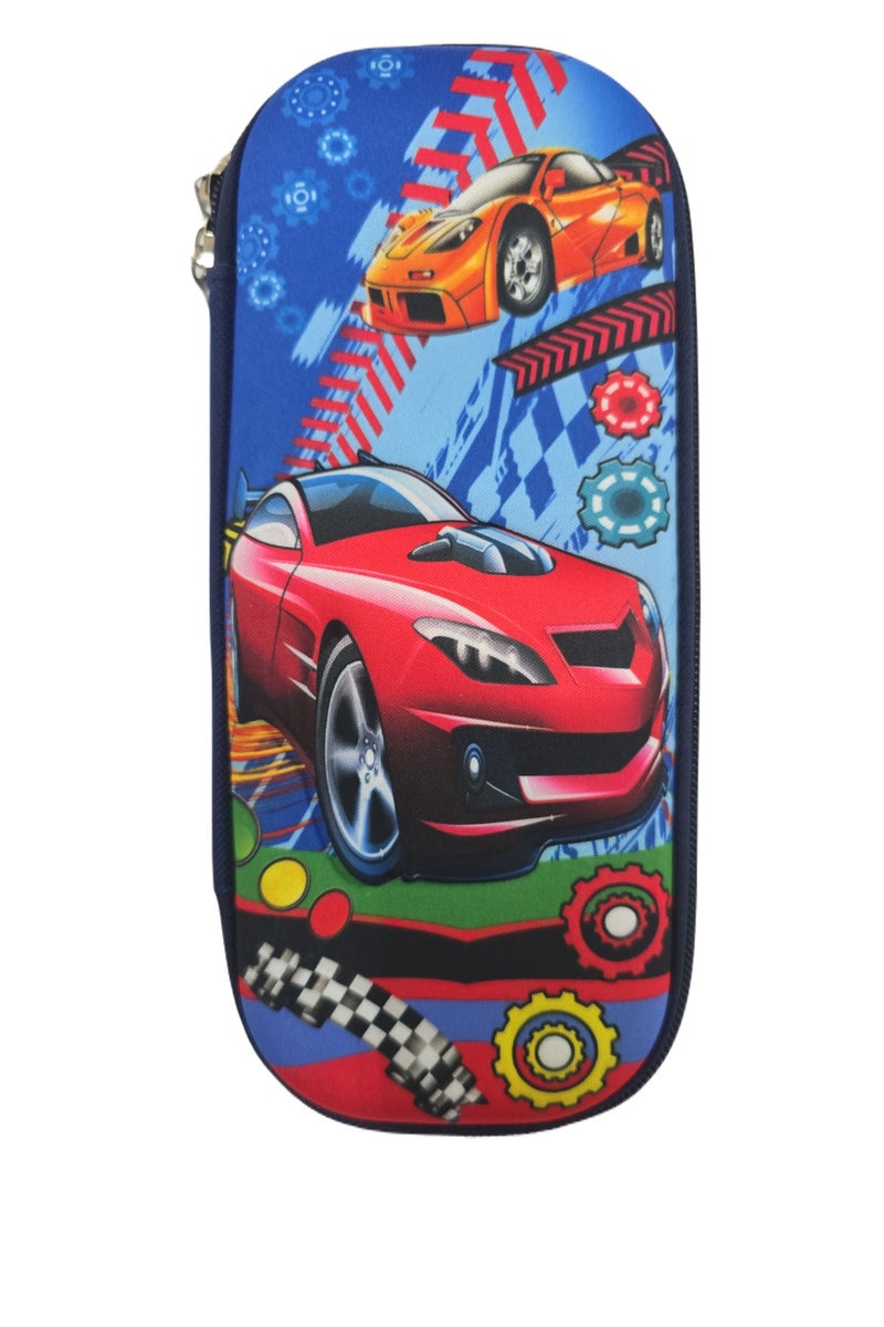 COCOBEE Pencil Case With Internal Mesh Pocket, Sturdy Build, Zipper Closure – Boys, Multicolor - Image 1