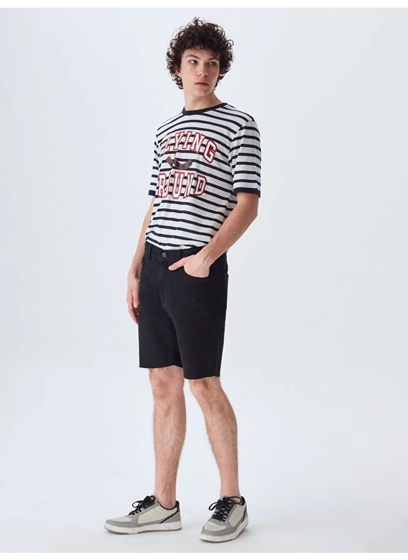 ال تي بي Men's Stephano Regular Jean Bermuda