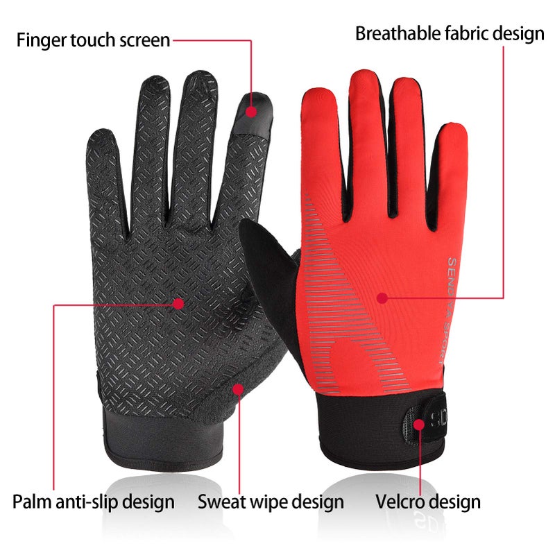 YHT Workout Gloves, Full Palm Protection & Extra Grip, Gym Gloves for Weight Lifting, Training, Fitness, Exercise (Men & Women) - Image 4