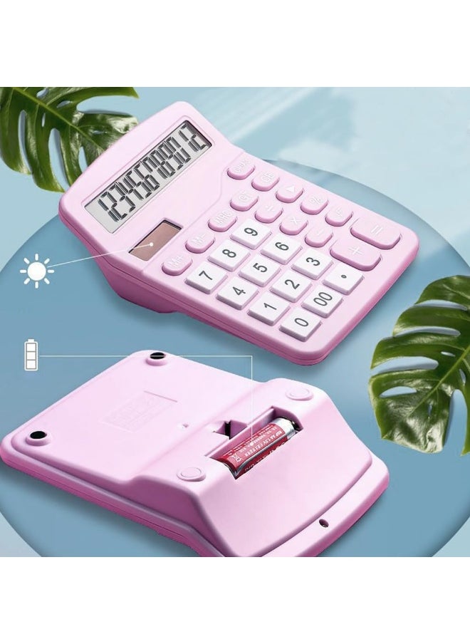 ECVV Calculator portable carry-on calculator student supplies gift cute digital LCD counting mechanical dot scientific calculator  - Image 3
