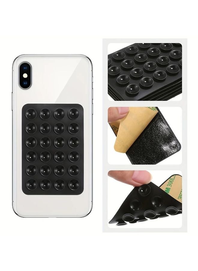 وسادة شفط مزدوجة زرقاء قوية اللاصقة حامل هاتف مرن قابض غير منزلق إكسسوارات جوال - Image 2